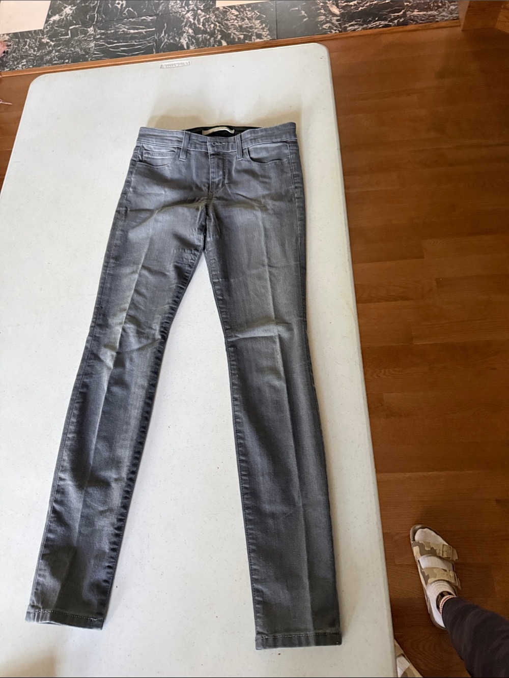 Joe's Jeans Gray Skinny Women's Jeans - Sleek Charcoal Wash
